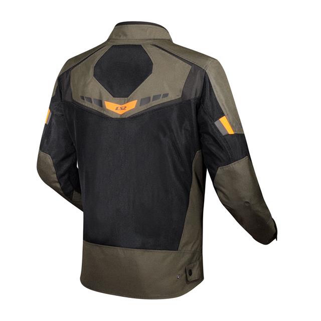 Ls2 Blade Aır Yazlık Mont Haki - Turuncu 4X-LARGE