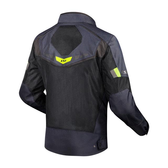 Ls2 Blade Aır Yazlık Mont Mavi - Neon Sarı