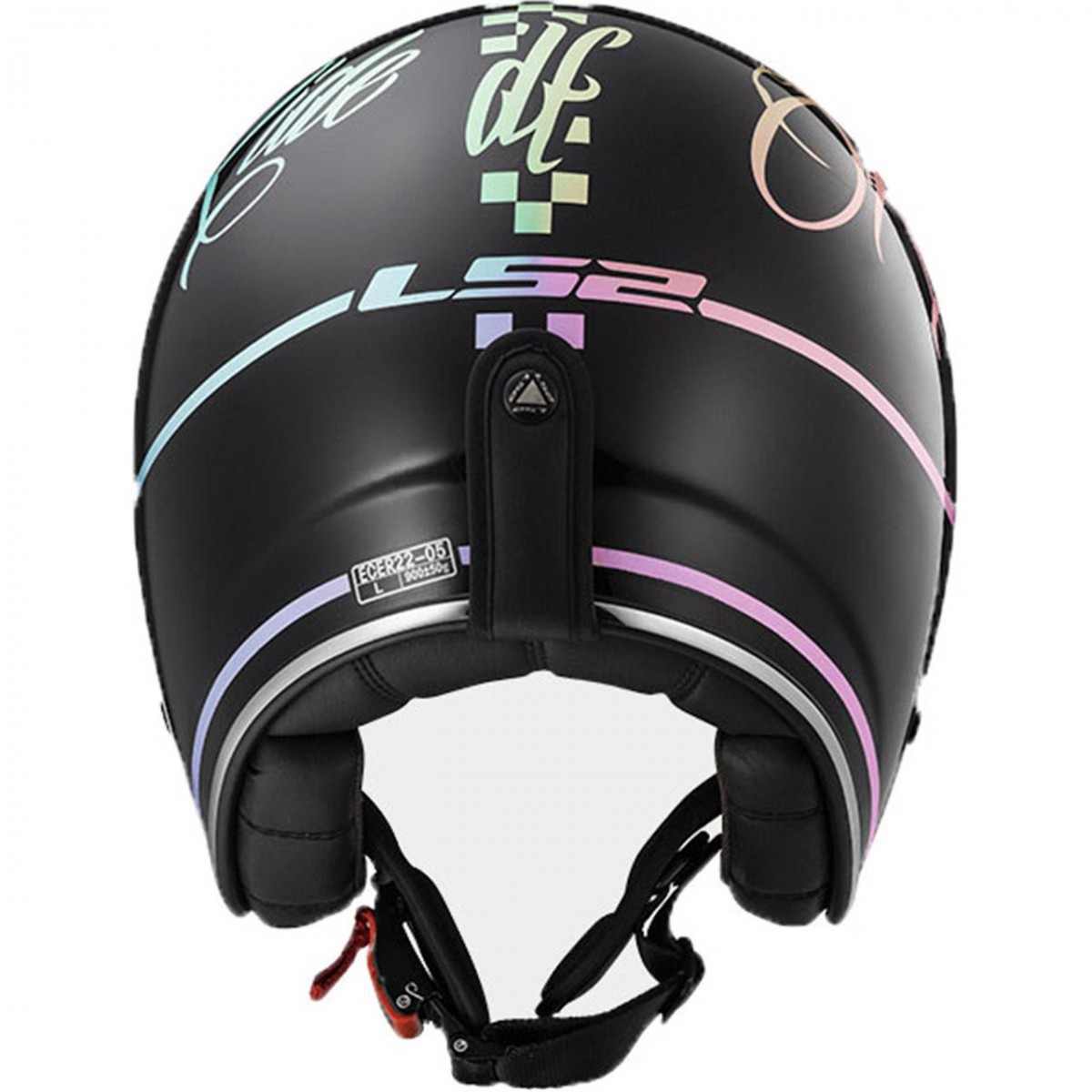 Ls2 Bobber Rusty Yarım Kask Siyah X-LARGE