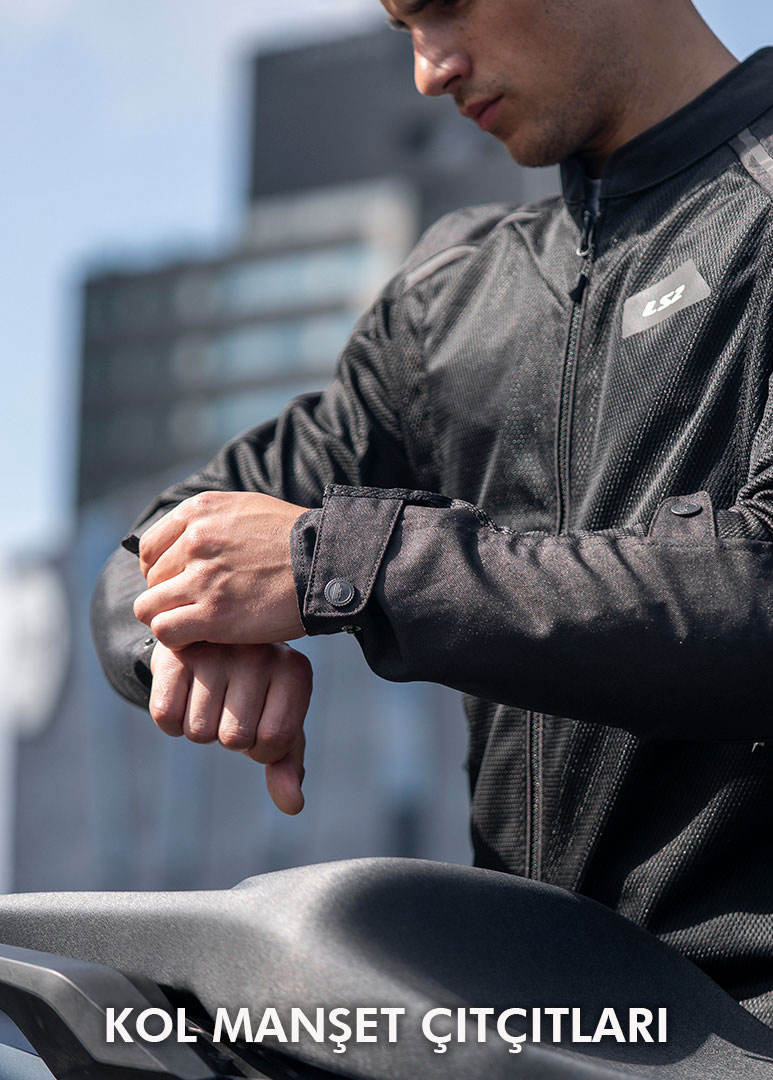 Ls2 Breeze Mont Siyah-kırmızı