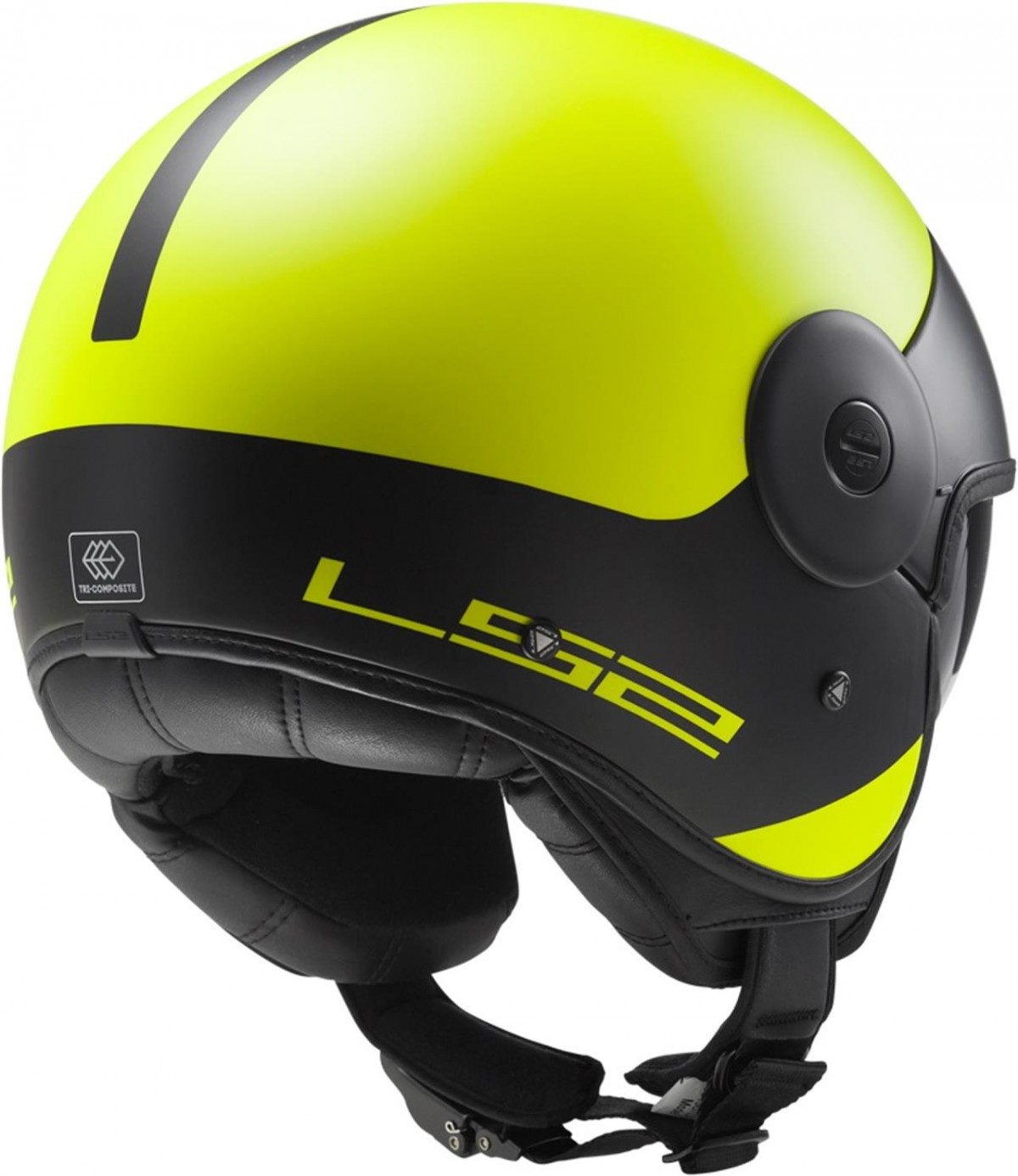 Ls2 Cabrıo Yarım Kask Mat Sarı