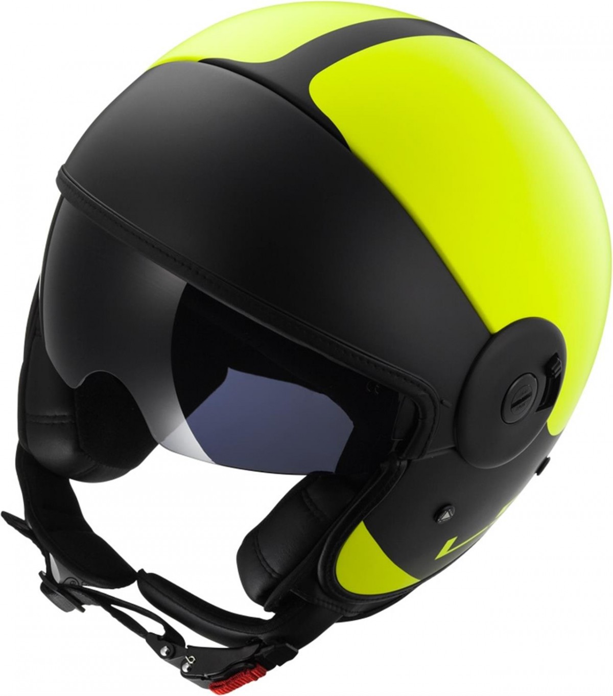 Ls2 Cabrıo Yarım Kask Mat Sarı