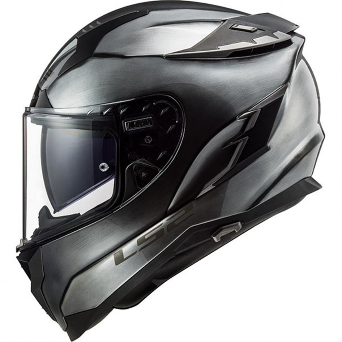 Ls2 Challenger Jeans Kapalı Kask Tıtanıum