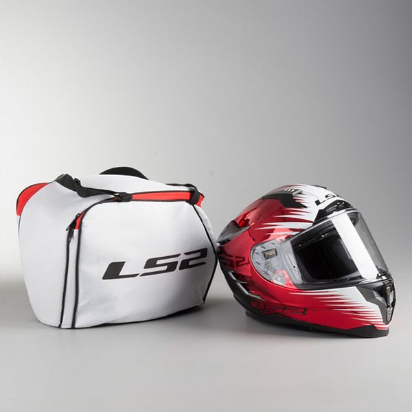 Ls2 Challenger Magıc Kapalı Kask Kırmızı-siyah-beyaz