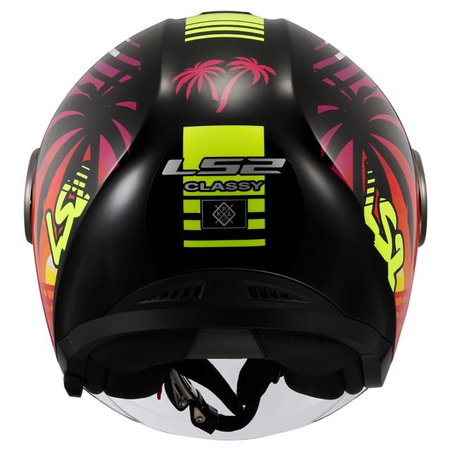 Ls2 Classy Palm Yarım Kask Siyah