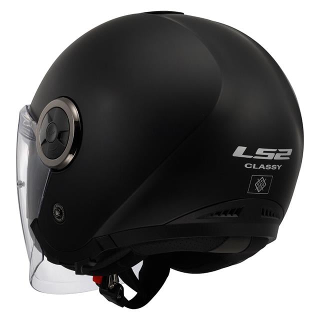 Ls2 Classy Yarım Kask Mat Siyah SMALL
