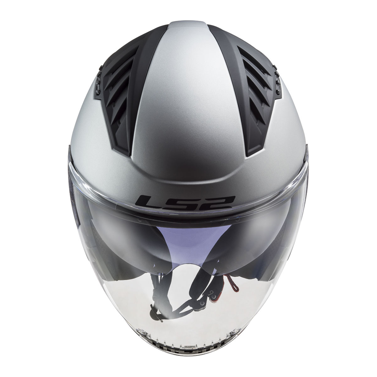 Ls2 Copter 2 Yarım Kask Mat Gri