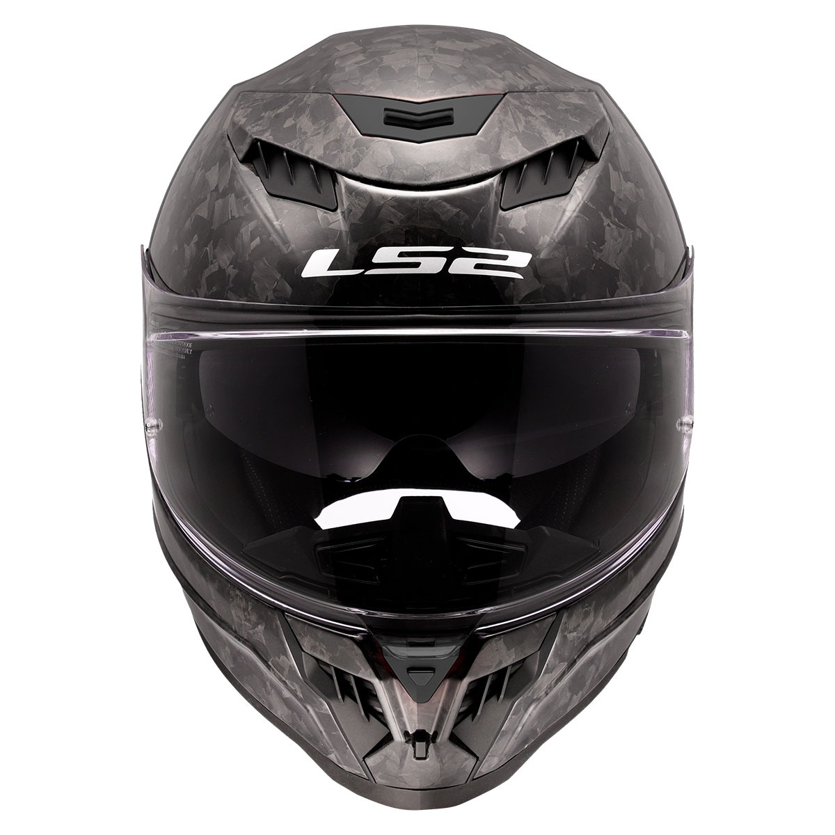 Ls2 Dragon Forged Karbon Kapalı Kask Siyah