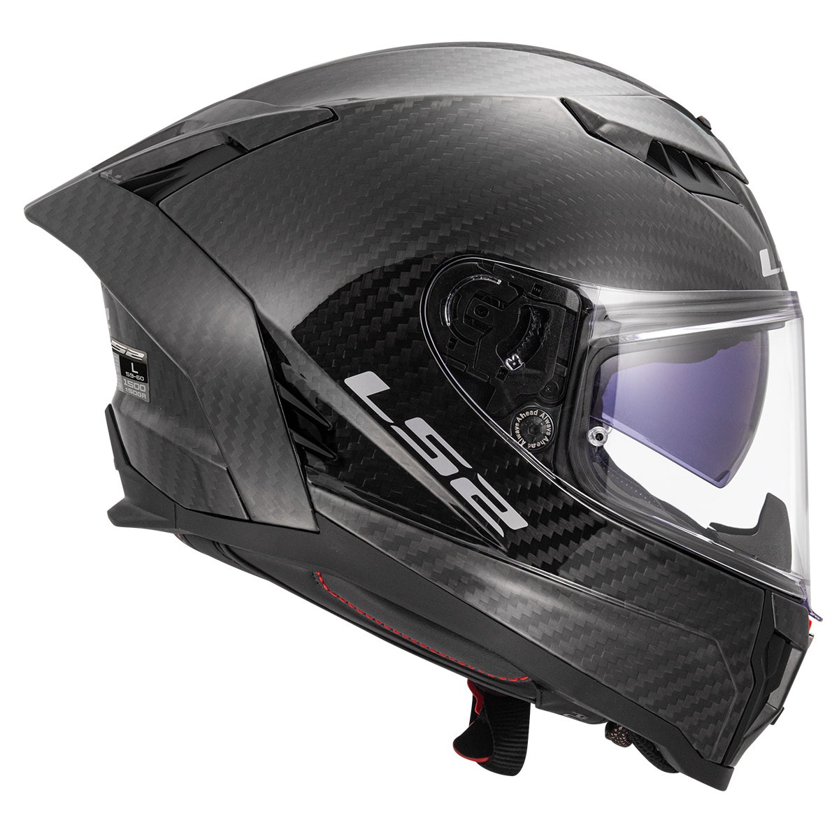 Ls2 Dragon Karbon Kapalı Kask Mat Siyah X-LARGE