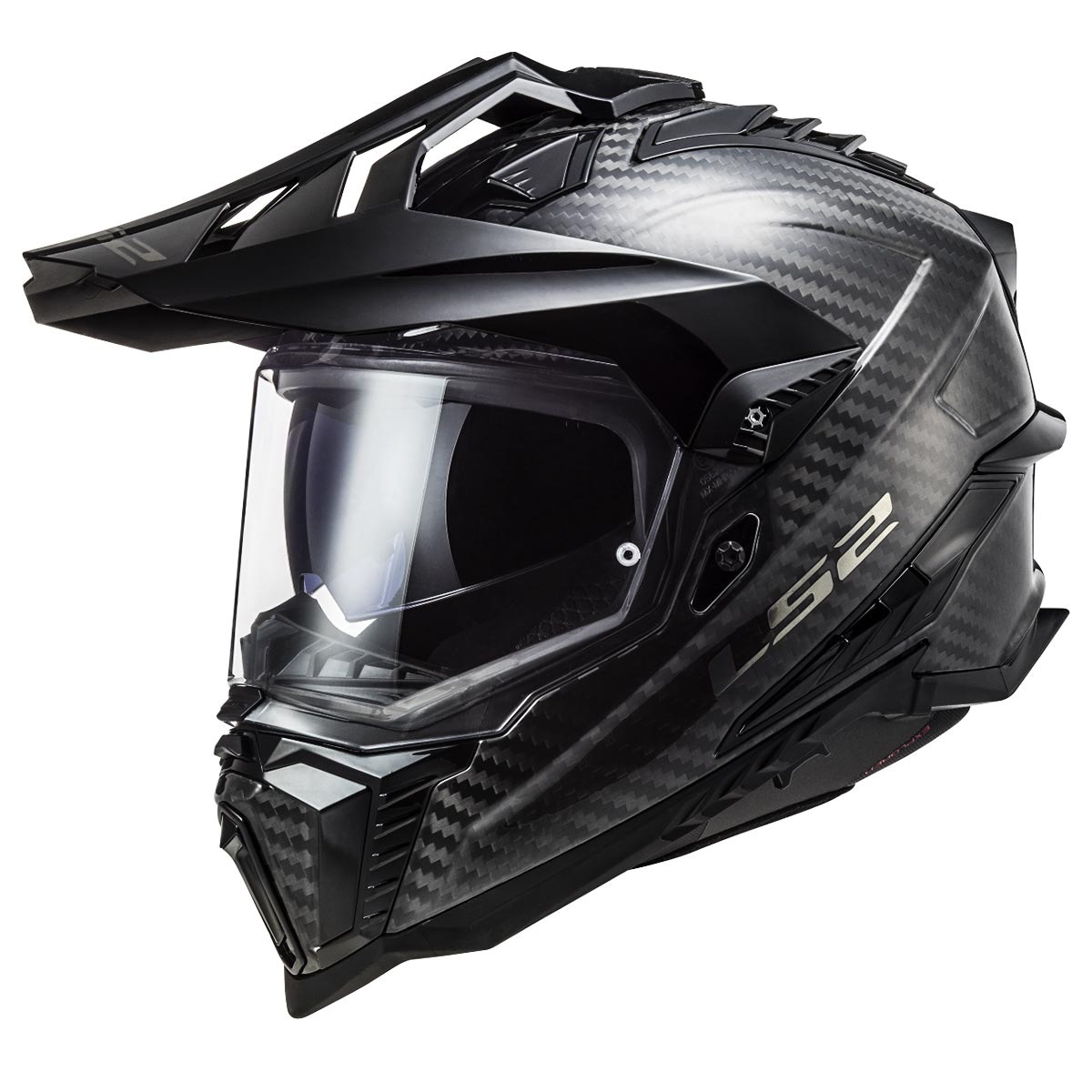 Ls2 Explorer C Karbon Siyah Kapalı Kask