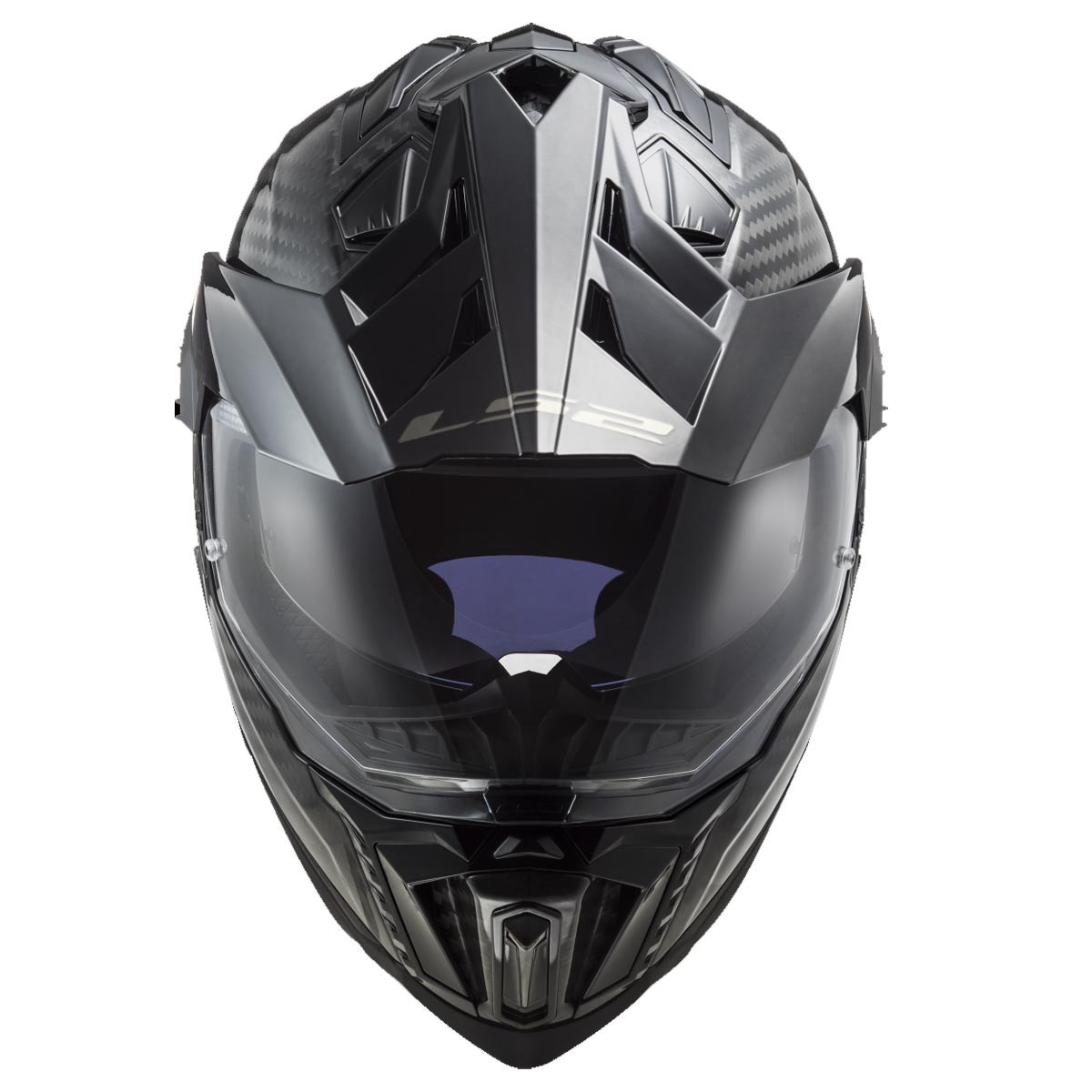 Ls2 Explorer C Karbon Siyah Kapalı Kask