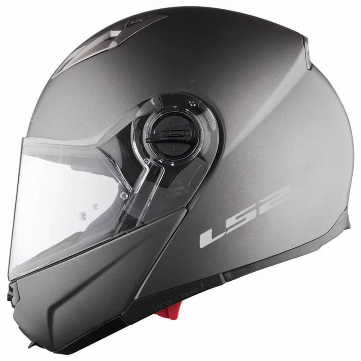 Ls2 Guronı Çene Açılır Kask Mat Tıtanıum 2X-LARGE