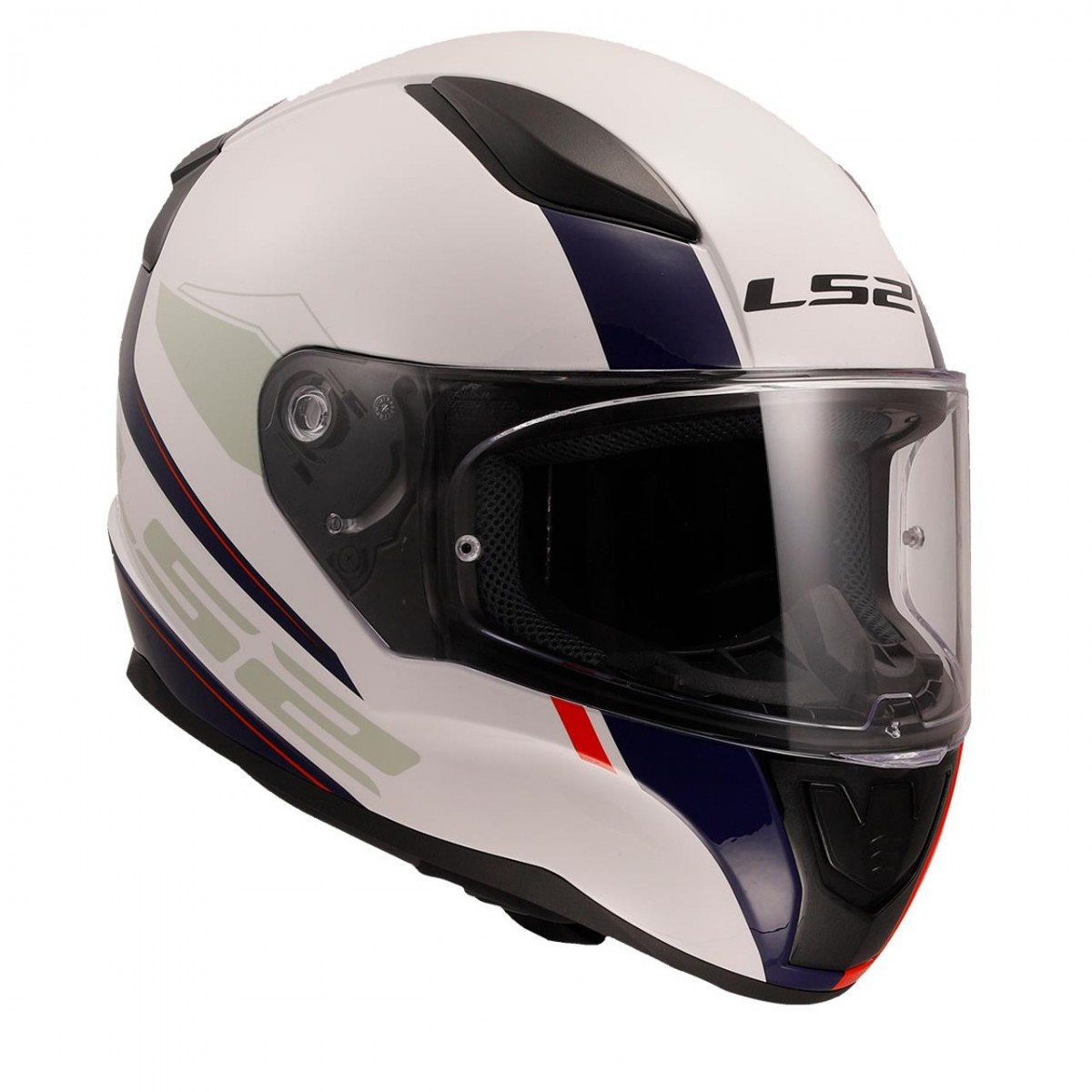 Ls2 Rapıd 2 Drıveway Kapalı Kask Beyaz-mavi