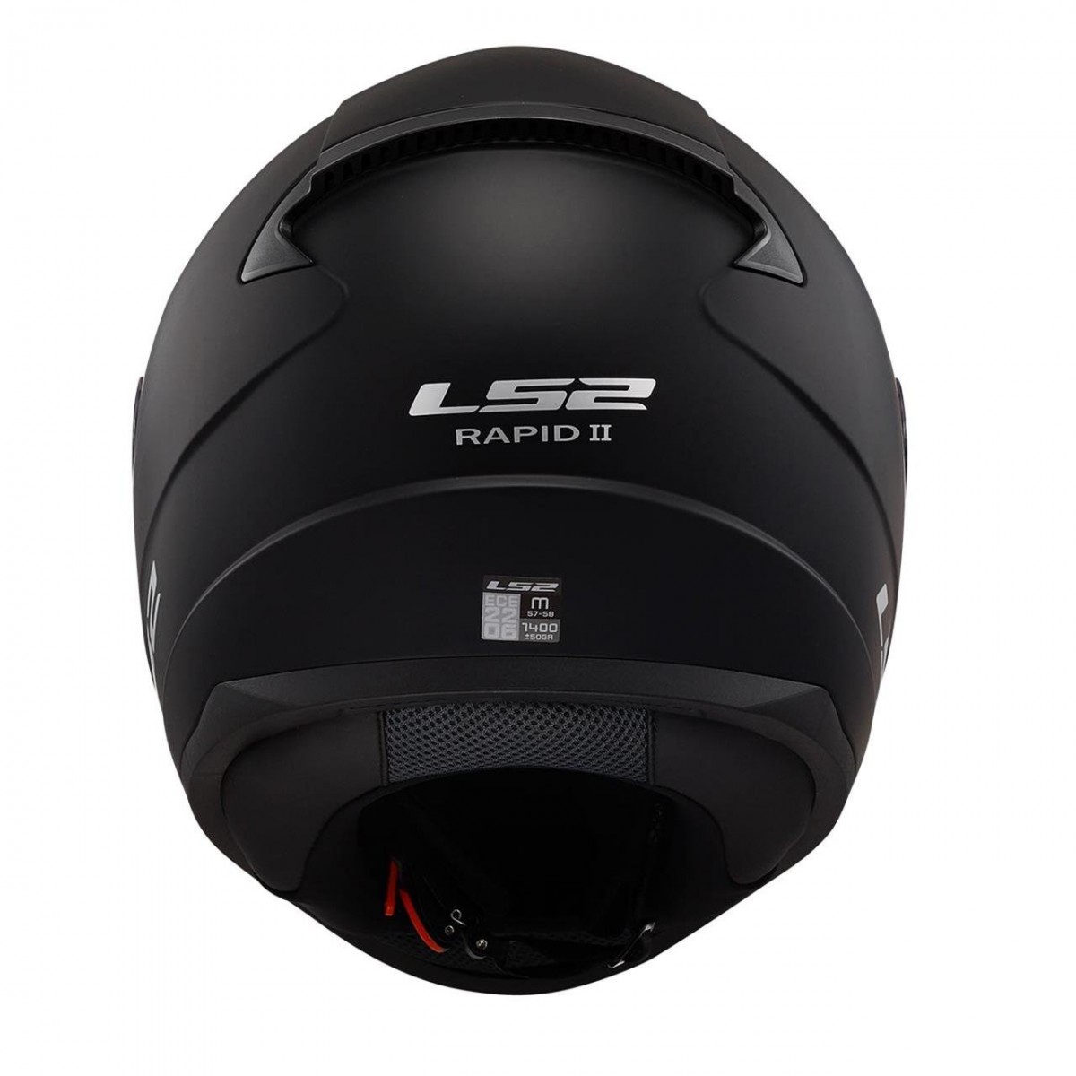Ls2 Rapıd 2 Kapalı Kask Mat Siyah SMALL