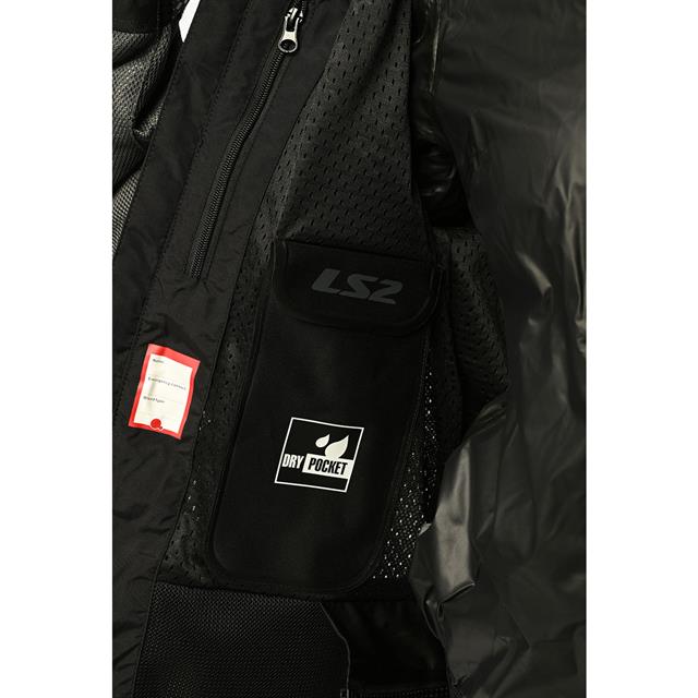 Ls2 Rıva Yazlık Mont Siyah - Gri - Kırmızı