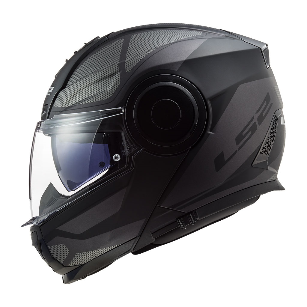 Ls2 Scope Çene Açılır Kask Axıs Mat Siyah-tıtanıum