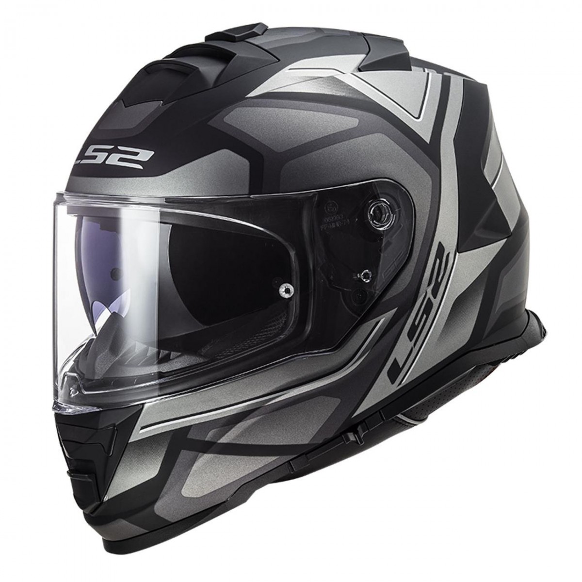 Ls2 Storm 2 Faster Kapalı Kask Mat Tıtanıum