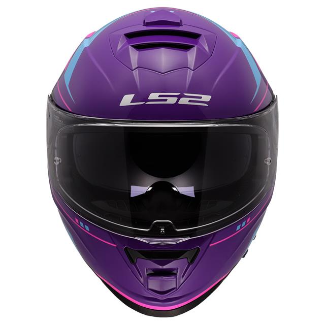 Ls2 Storm 2 Fıst Kapalı Kask Mor-mavi