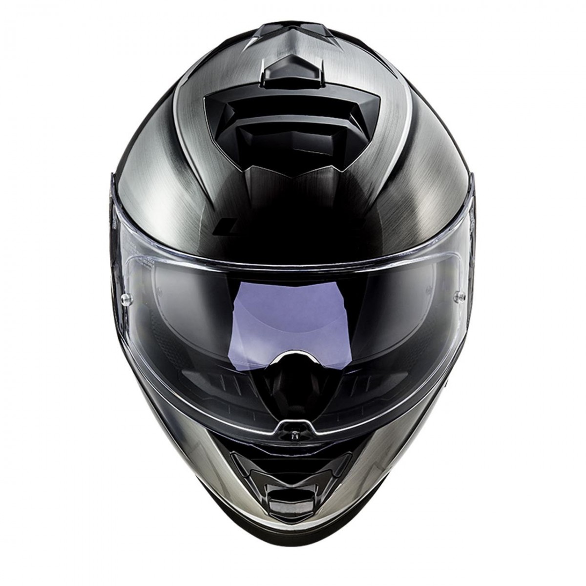 Ls2 Storm 2 Jeans Kapalı Kask Gri