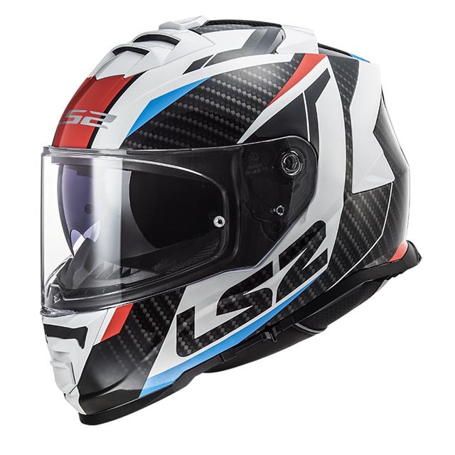 Ls2 Storm 2 Kapalı Kask Racer Mavi Kırmızı X-LARGE
