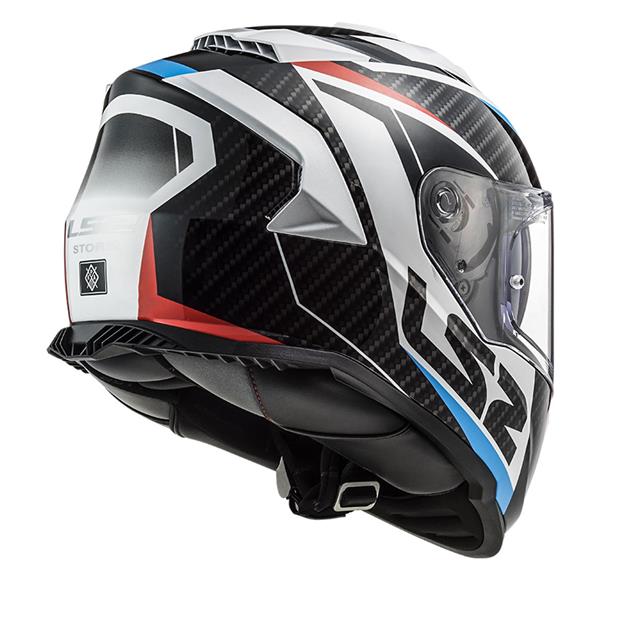 Ls2 Storm 2 Kapalı Kask Racer Mavi Kırmızı X-LARGE