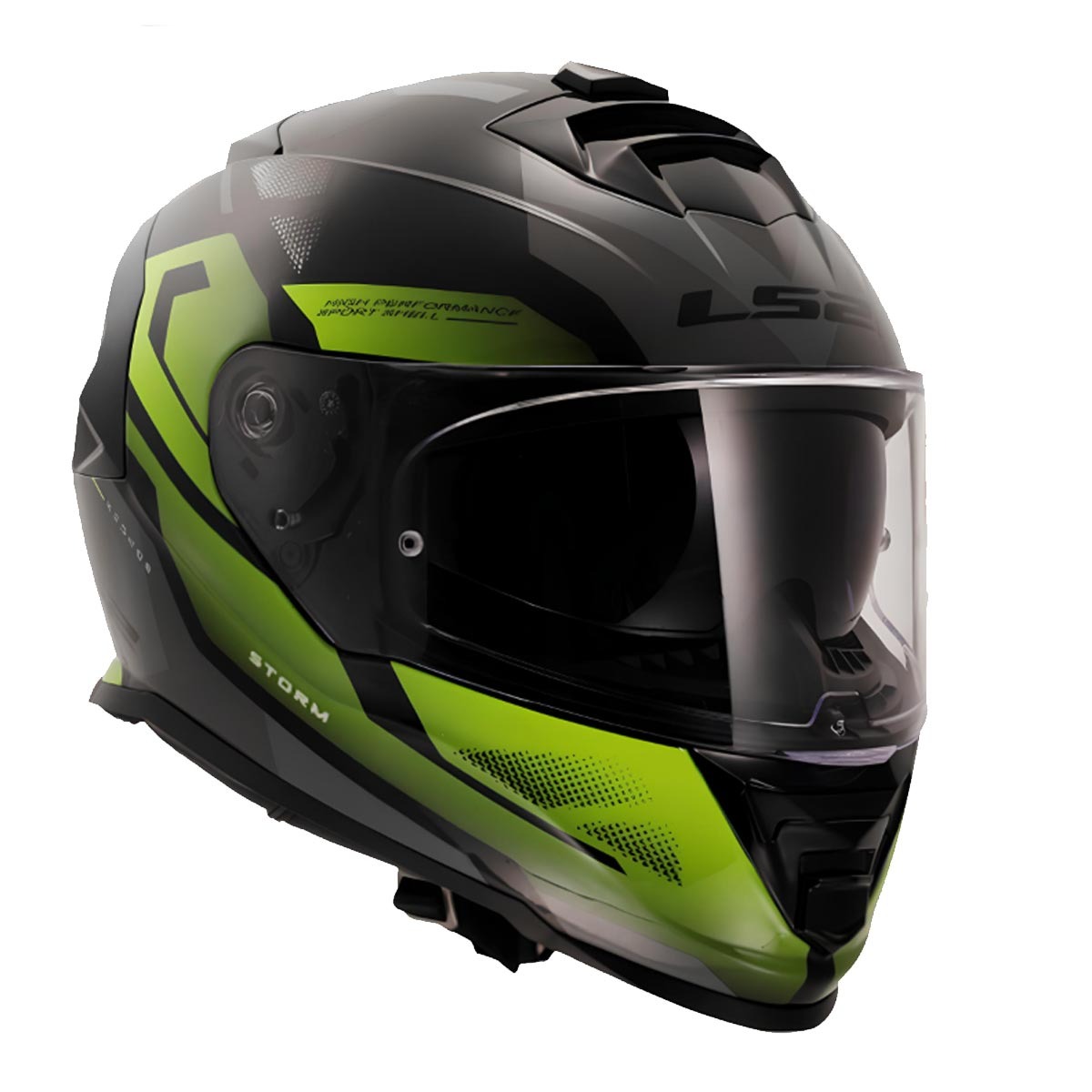 Ls2 Storm 2 Kronos Sarı-gri Kask