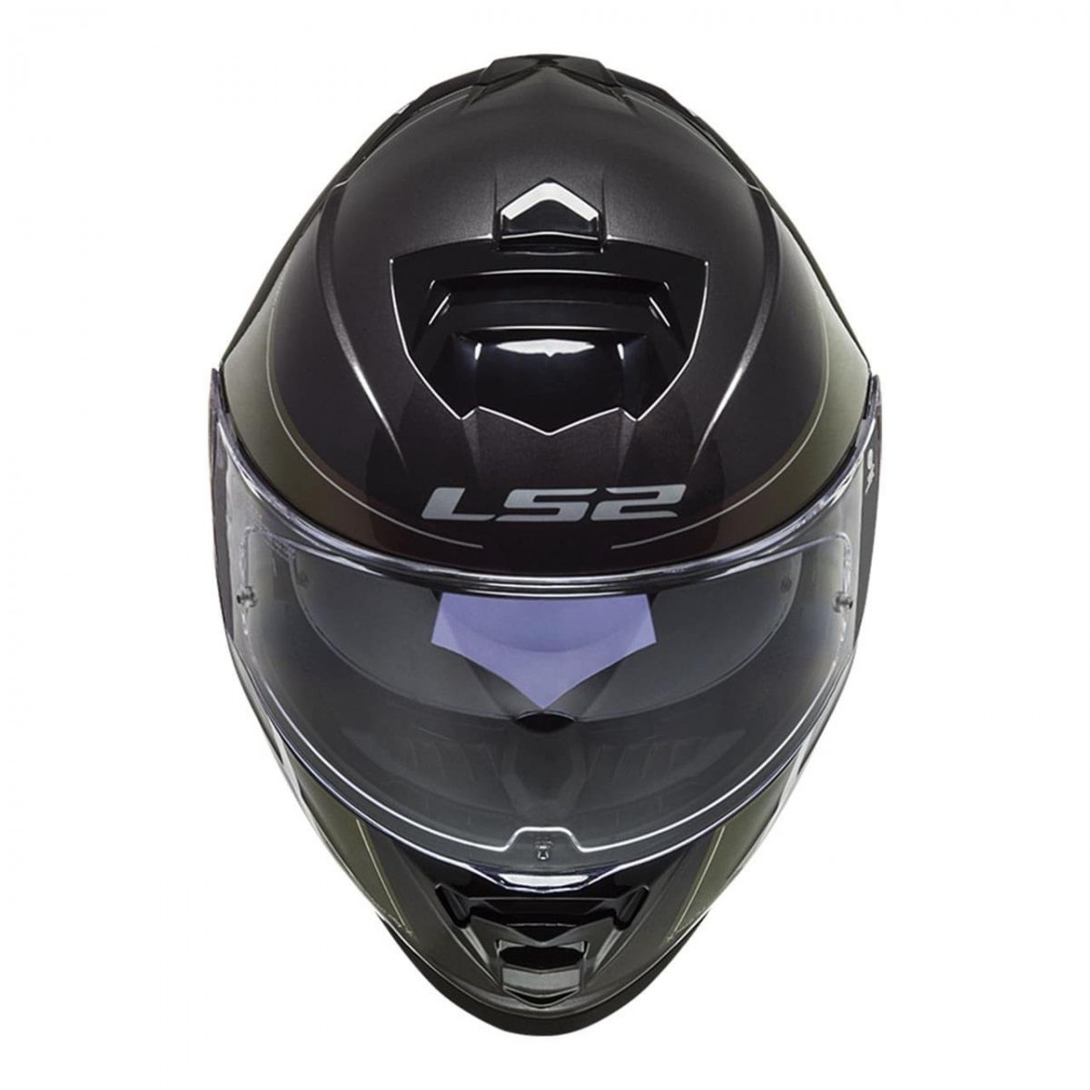 Ls2 Storm 2 Velvet Kapalı Kask Mat Siyah - Gökküşağı