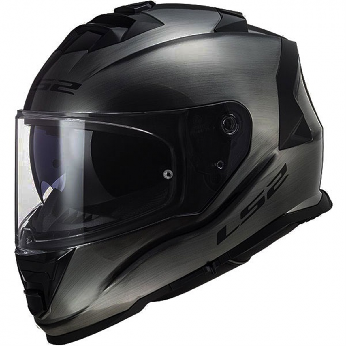 Ls2 Storm Jeans Kapalı Kask Gri MEDIUM