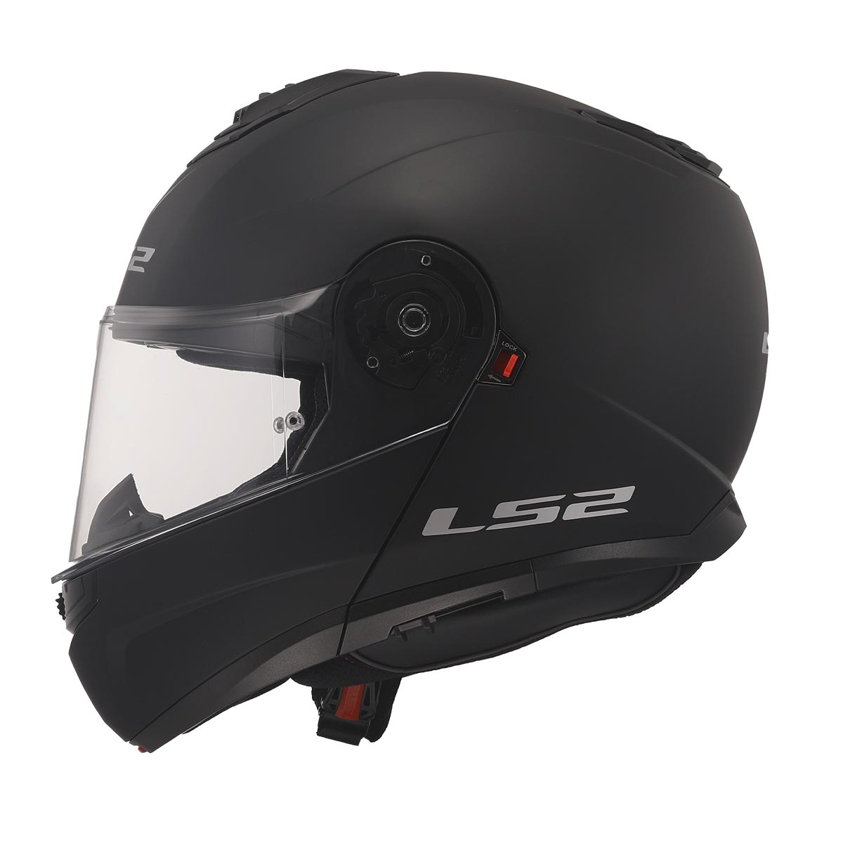 Ls2 Strobe 2 Çene Açılır Kask Mat Siyah