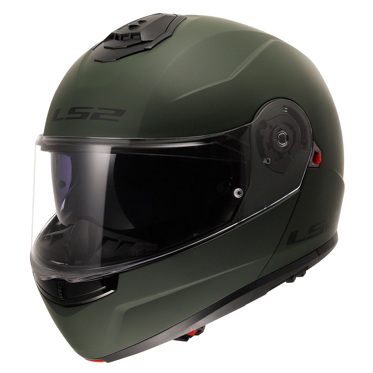Ls2 Strobe 2 Çene Açılır Kask Mat Yeşil 2X-LARGE