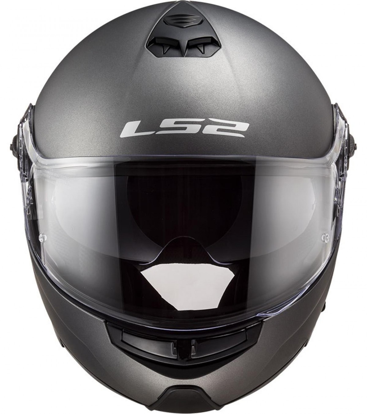 Ls2 Strobe Çene Açılır Kask Mat Tıtanıum