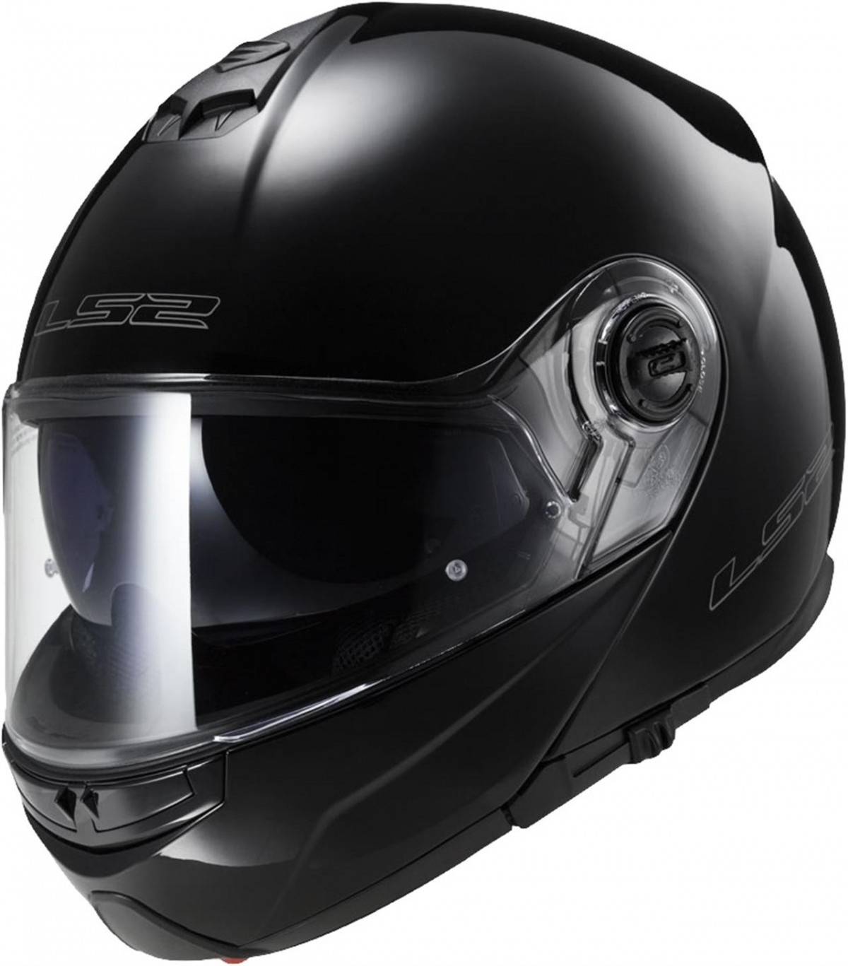Ls2 Strobe Çene Açılır Kask Siyah