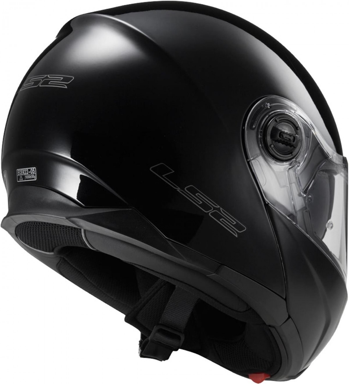 Ls2 Strobe Çene Açılır Kask Siyah