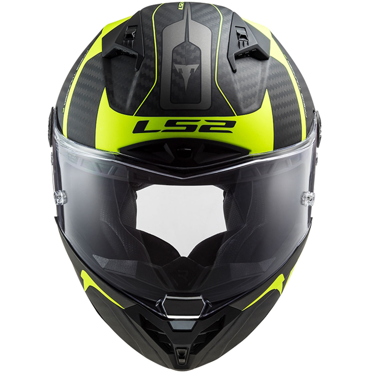 Ls2 Thunder Karbon Racıng 1 Kapalı Kask Mat Neon Sarı