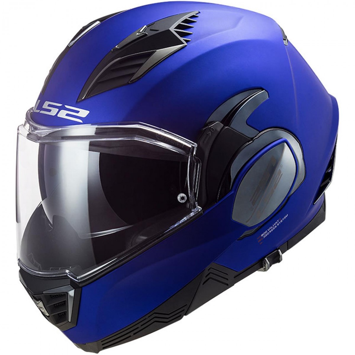 Ls2 Valıant 2 Çene Açılır Kask Mat Mavi