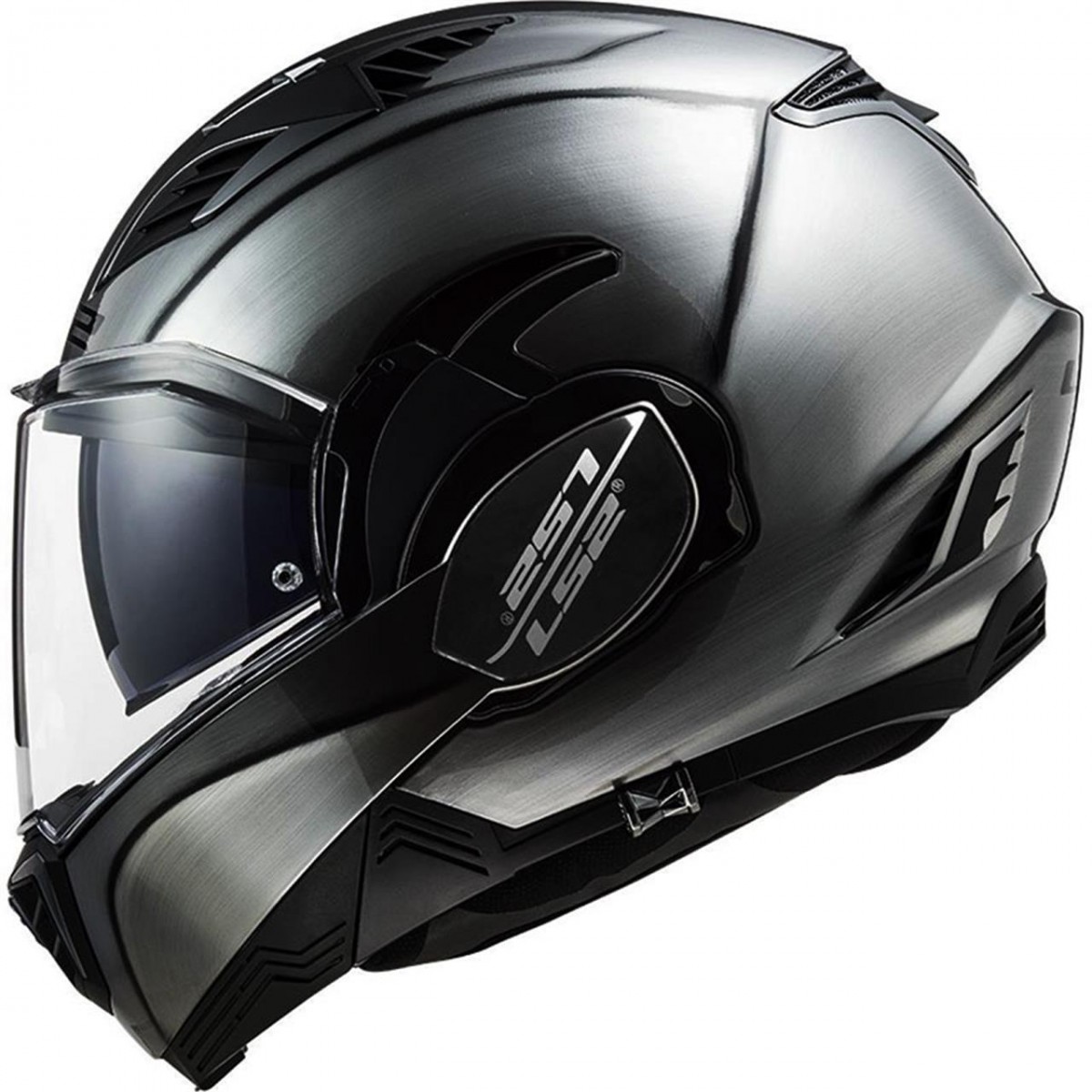Ls2 Valıant 2 Jeans Çene Açılır Kask Tıtanıum SMALL