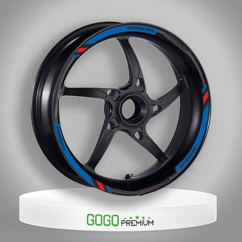 M Power Mavi Honda Dio Uyumlu 1 Set Jant Şeridi M Power Mavi Honda Dio Uyumlu 1 Set Jant Şeridi