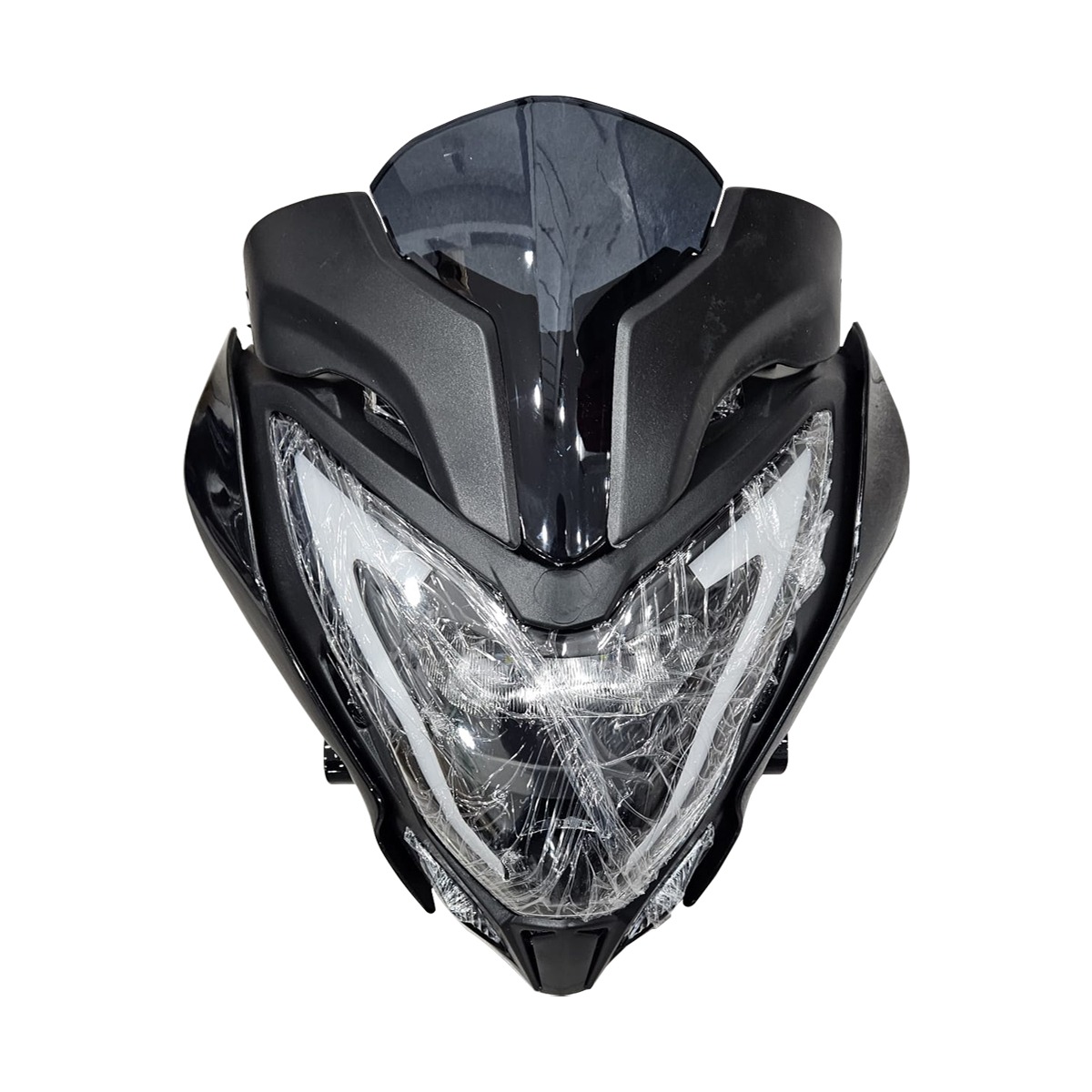 Monero Far Komple Set Ledli Model Bajaj Pulsar Ns200 Ön Far Ön Grenaj Siperlik Camı