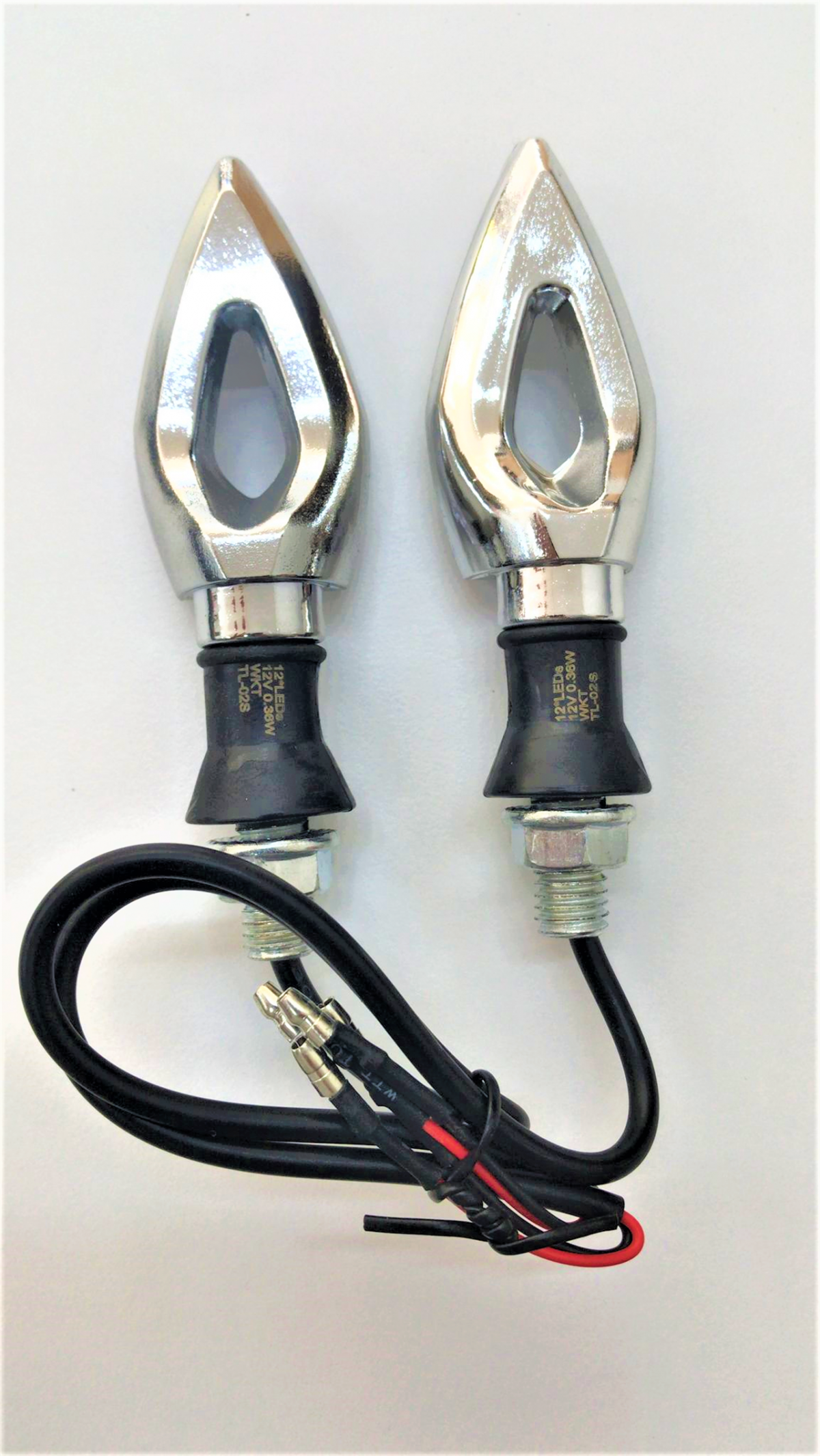 Monero Led Sinyal Takımı Rt-072 Krom E Belgeli Sarı Işık