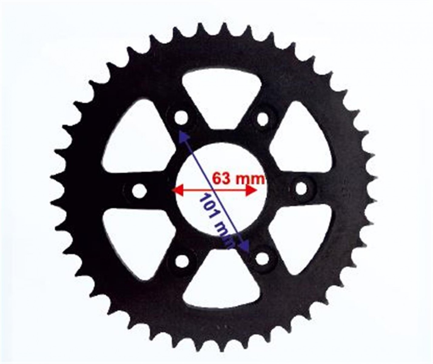 Bajaj Dominar 400 Ktm Duke 390 2015 - 2020  42t Arka Dişli Motospartan (iç 63mm 6 Delikli)