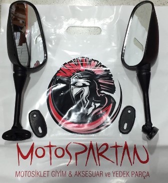Motospartan Ayna Takım Kısa Saplı Honda Cbr125 2011-2018 Cbr250 Cbr600rr 2004-2018 Cbr1000rr 2004-2007