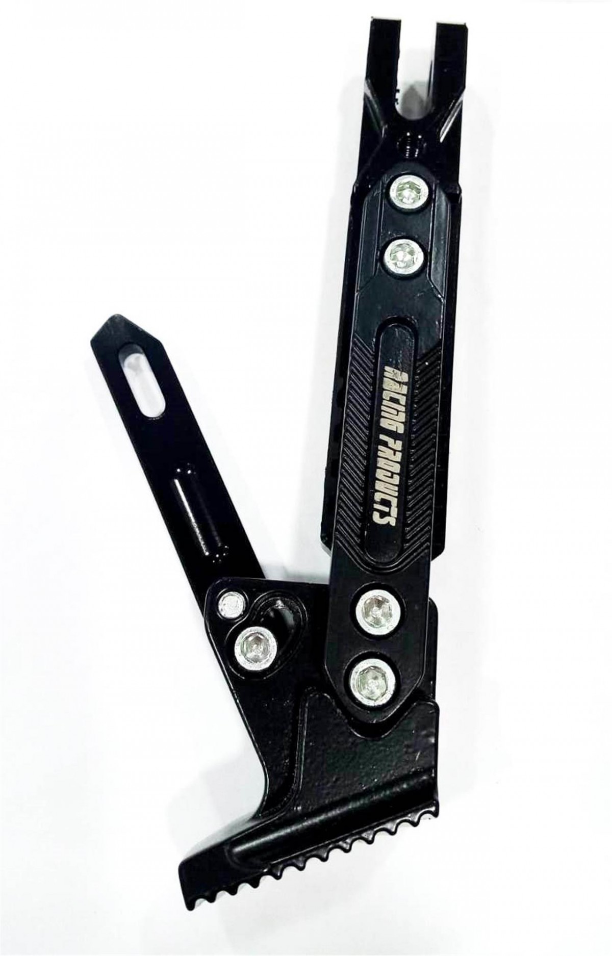 Motospartan Cnc Ayarlanabilir Yan Sehpa Siyah Universal