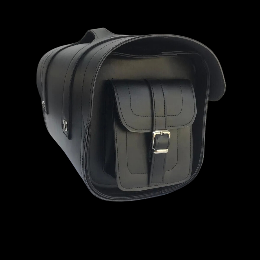 Chopper Dc Motosiklet Deri Arka Çanta Cepli Chopper Dc Motosiklet Deri Arka Çanta Cepli