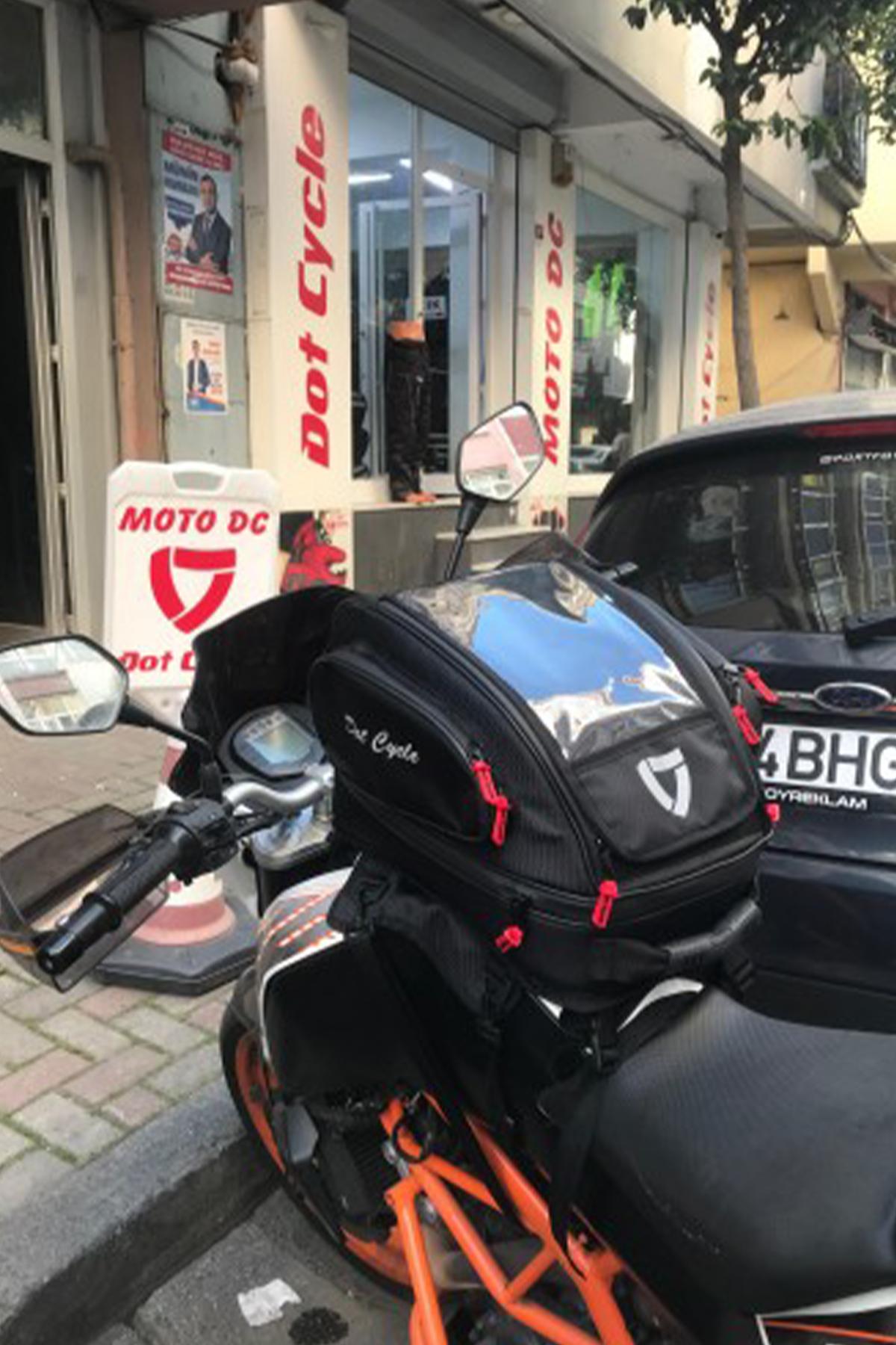 Depo Üstü Çanta Dp03 25lt - 36lt Magnetli Körüklü El Ve Omuz Askılı