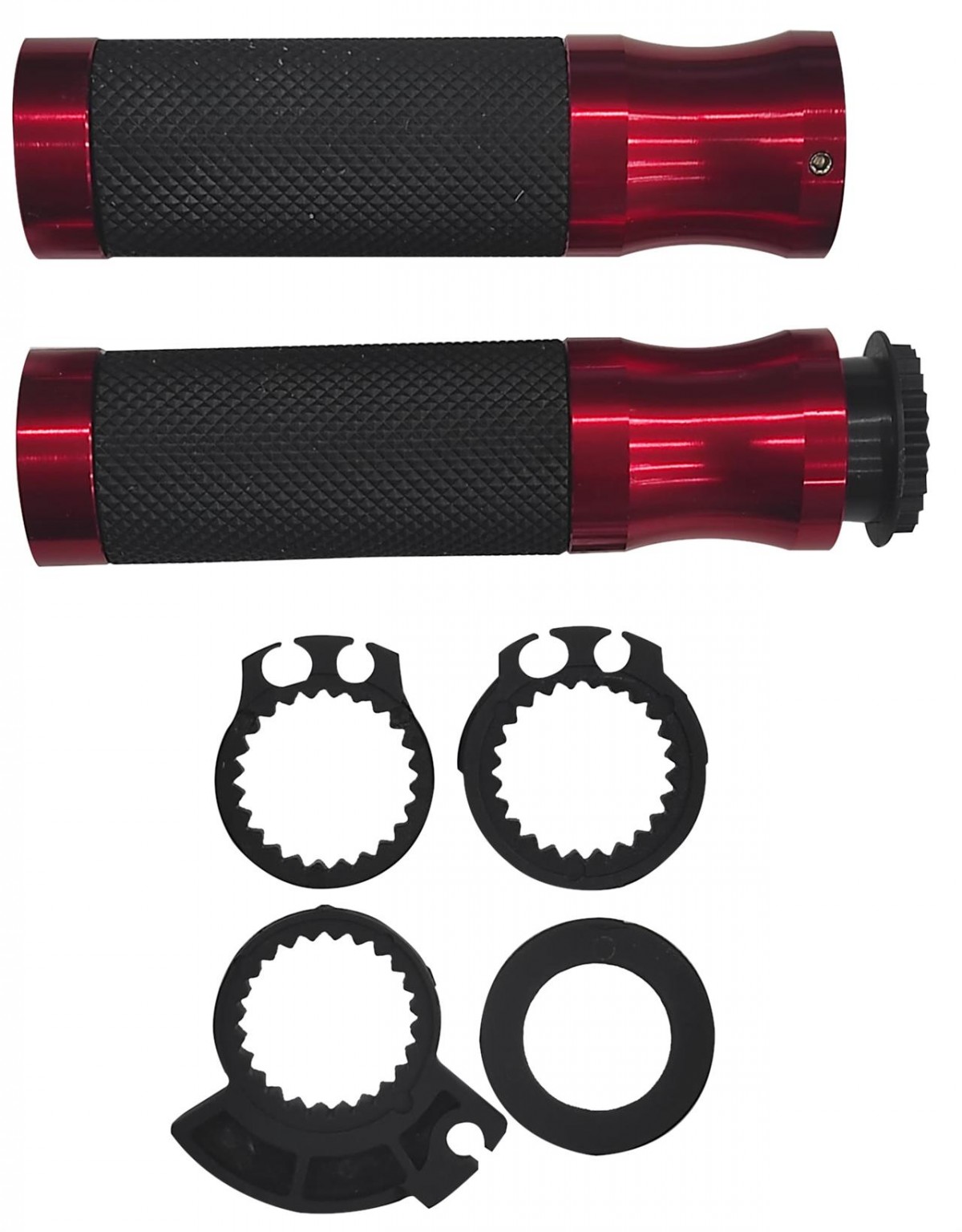 Motospartan Elcik Takımı Insıgma Kırmızı Modifiye (topuzsuz)