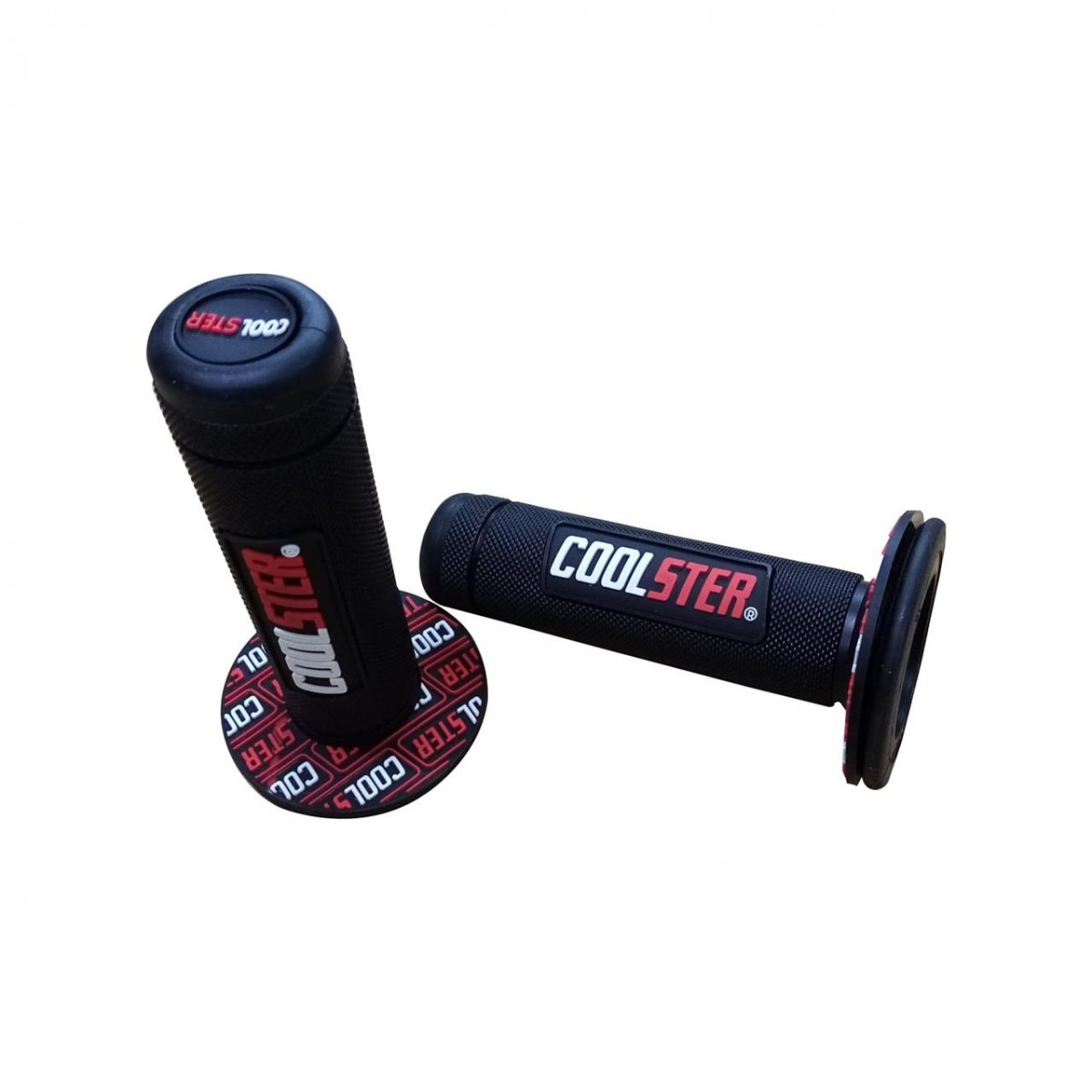 Motospartan Elcik Takımı Modifiye 22mm Kauçuk Jel No:4 Kırmızı