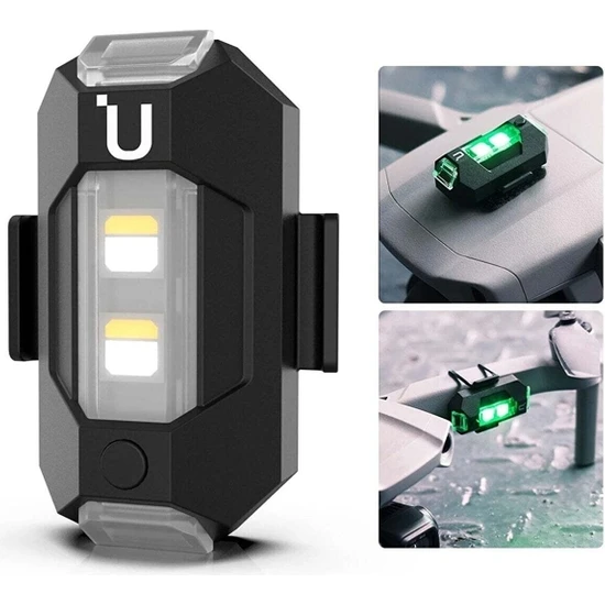 Motospartan Motosiklet Uçak Kanadı-çakarı Led Lamba
