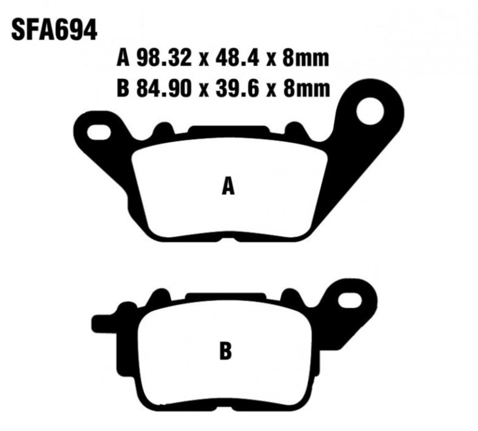Yamaha Nmax 125 155 Ön Fren Balatası Sfa694 Delight 125 2017-2018 380. 694. Yamaha Nmax 125 155 Ön Fren Balatası Sfa694 Delight 125 2017-2018 380. 694.