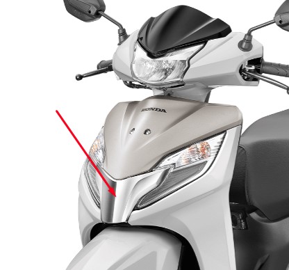 Motospartan Ön Göğüs Merkez Gümüş Honda Activa 125 2023