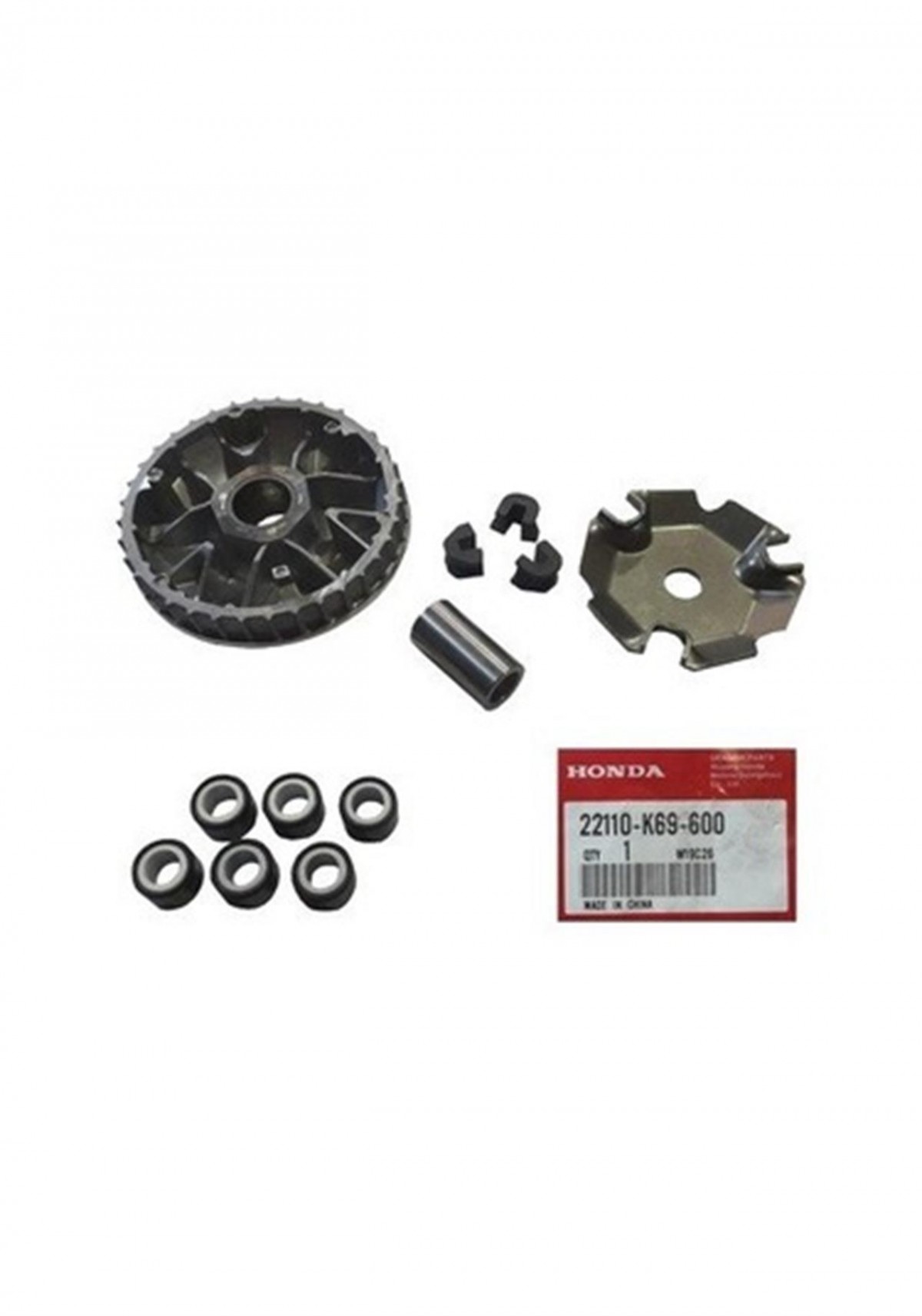Motospartan Ön Varyatör (fan Ve Dişli Hariç) (orj) 22105-k69-600 Honda Actıva 125 S